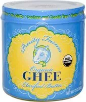 Cantidad de azúcar en Ghee clarified butter