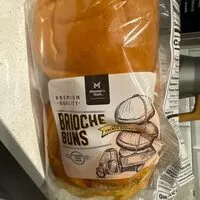 Zuckermenge drin Brioche Buns