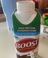 Amount of sugar in Boost protein