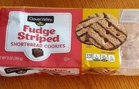 入っている砂糖の量 Fudge Striped Shortbread Cookies