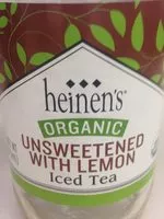 Sugar and nutrients in Heinen s iced tea