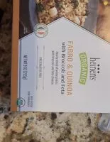 चीनी की मात्रा Heinens farro and quinoa with broccoli and feta