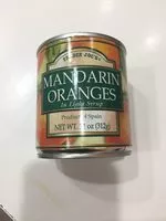 Suhkru kogus sees Mandarin oranges In light syrup
