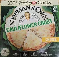 Zuckermenge drin Cauliflower crust thin and crisp pizza cheese