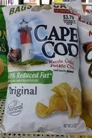 चीनी की मात्रा kettle cooked potato chips, original