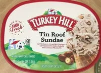 Zuckermenge drin Tin Roof Sundae Ice Cream