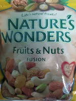 Jumlah gula yang masuk natural wonders : Fruits & nuts fusion