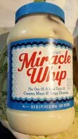 糖質や栄養素が Miracle whip light