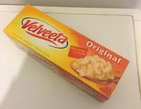 Suhkur ja toitained sees Velveeta