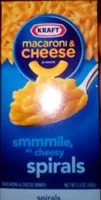 Jumlah gula yang masuk Macaroni cheese dinner