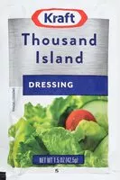 入っている砂糖の量 Thousand island packets