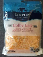 चीनी की मात्रा Colby Jack Cheese