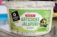 Cantidad de azúcar en Hot artichoke hearts