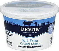 入っている砂糖の量 Fat Free Cottage Cheese