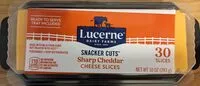 चीनी की मात्रा Sharp Cheddar Cheese Slices