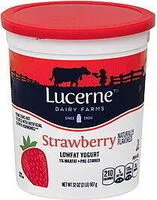 चीनी की मात्रा Strawberry Lowfat Yogurt