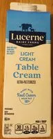 चीनी की मात्रा Ultra-Pasteurized Light Table Cream