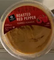 Cantidad de azúcar en Roasted red pepper topped hummus
