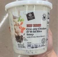 Cantidad de azúcar en Rich & creamy chicken & wild rice soup with white meat chicken