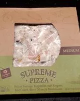Cantidad de azúcar en Supreme puzza