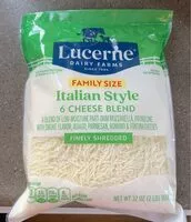 入っている砂糖の量 Family size itslian style 6 cheese blend