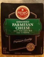 Suhkru kogus sees Shredded parmesan cheese