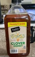 Sokerin määrä sisällä Clover Honey