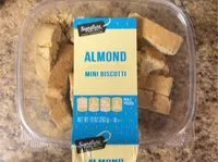 चीनी की मात्रा Almond natural flavored mini Biscotti