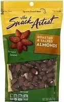 Sokerin määrä sisällä Roasted & Salted Whole Almonds