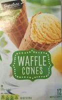 Suhkru kogus sees Waffle Cones