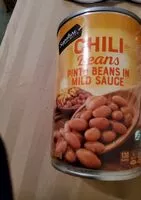 चीनी की मात्रा Chili pinto beans in mild sauce, chili