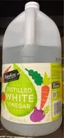 Sokerin määrä sisällä Distilled White Vinegar