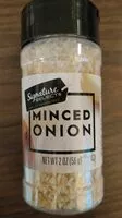 Jumlah gula yang masuk Signature Select Minced Onion