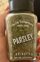 Amount of sugar in Parsley