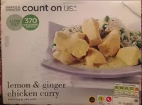 चीनी की मात्रा Lemon & Ginger Chicken Curry