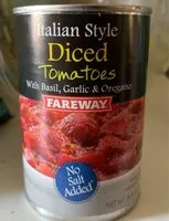 चीनी की मात्रा Italian Style Diced Tomatos