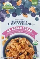 含糖量 Blueberry Almond Crunch Cereal