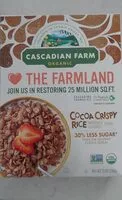 含糖量 Organic Cocoa Crispy Rice