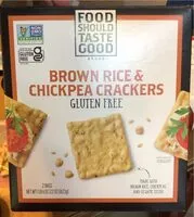 Jumlah gula yang masuk Brown Rice & Chickpea Crackers