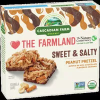 含糖量 Peanut pretzel dipped in rich chocolate flavored coating sweet & salty chewy granola bars