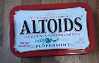 Sokerin määrä sisällä Altoids: Peppermint