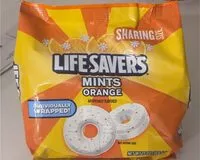 चीनी की मात्रा Lifesavers Mints Orange