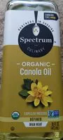 Suhkru kogus sees Organic Canola Oil