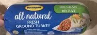 Zuckermenge drin Fresh Ground Turkey