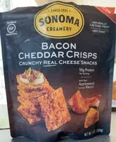 चीनी की मात्रा Bacon Cheddar Crisps