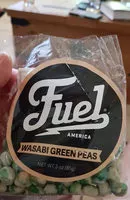 Suhkru kogus sees Wasabi green peas
