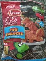 糖質や栄養素が Tyson