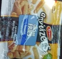 Jumlah gula yang masuk Any'tizers chicken fries homestyle