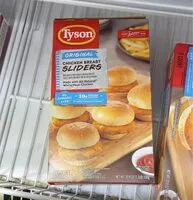 Jumlah gula yang masuk Chicken Breast Sliders