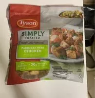 Jumlah gula yang masuk Tyson simply roasted